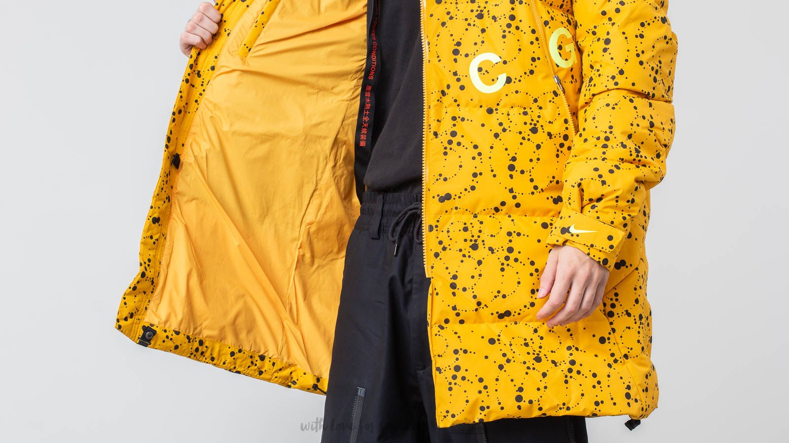 Jackets Nike ACG Down Fill Parka Yellow Ochre