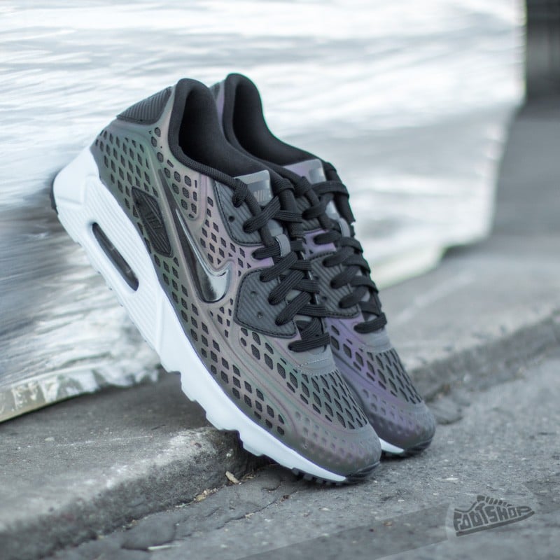 Men s shoes Nike Air Max 90 Ultra Moire QS Deep Pewter Black Porpoise Footshop