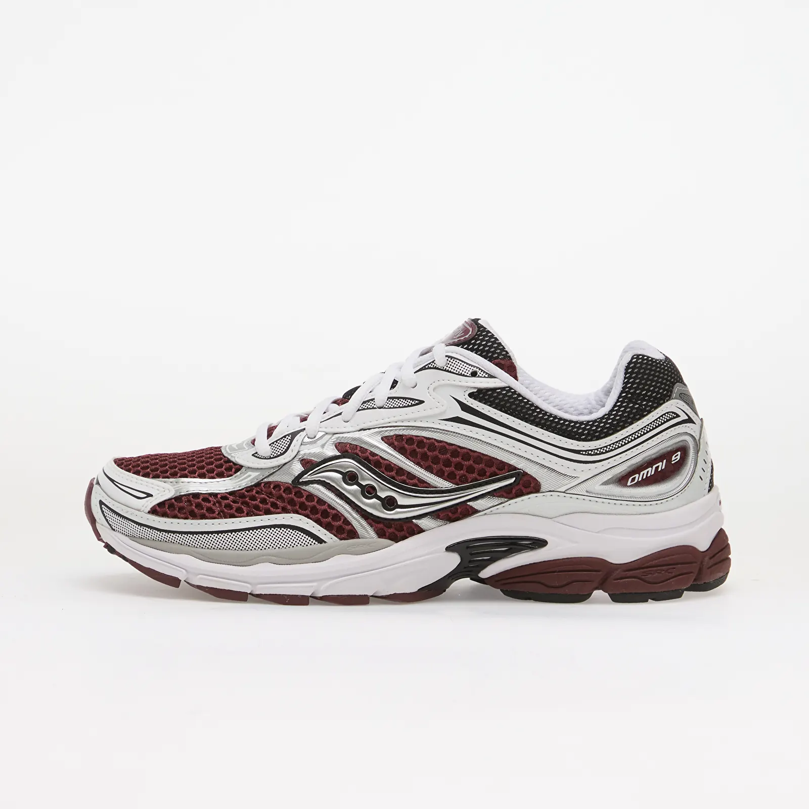 Ανδρικά παπούτσια Saucony Progrid Omni 9 Og Maroon/ White