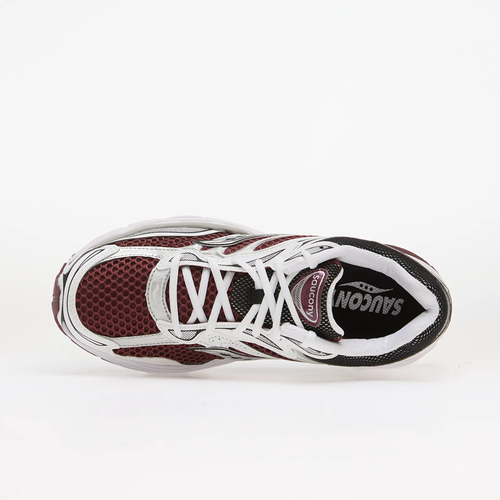 Ανδρικά παπούτσια Saucony Progrid Omni 9 Og Maroon/ White