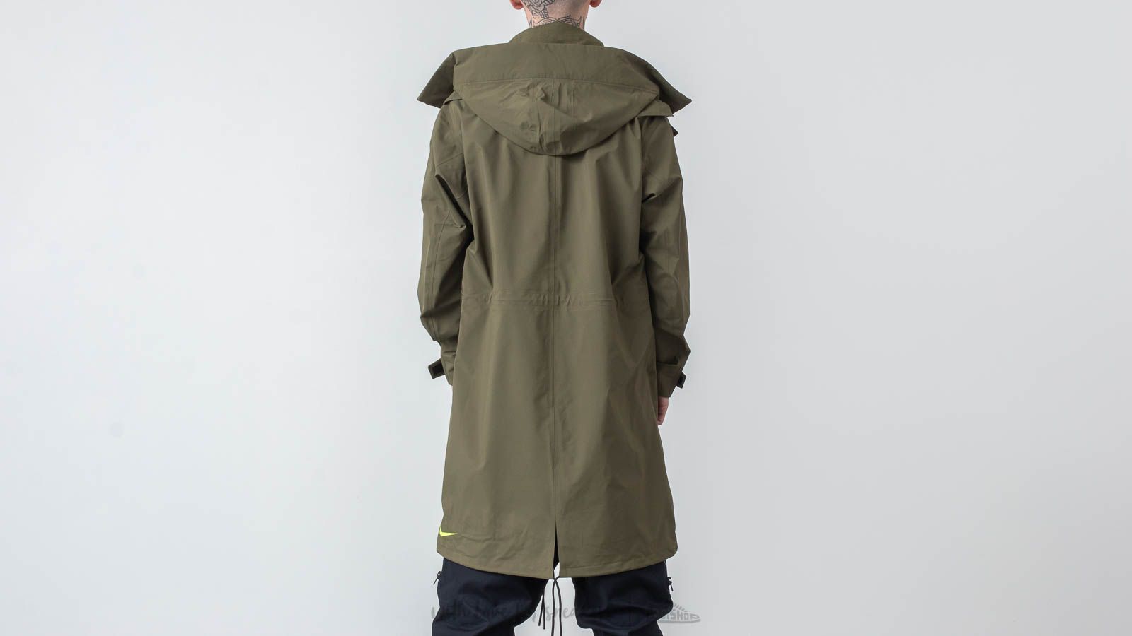 Jakker Nike ACG Gore-Tex® Coat Olive Canvas/ Volt Glow