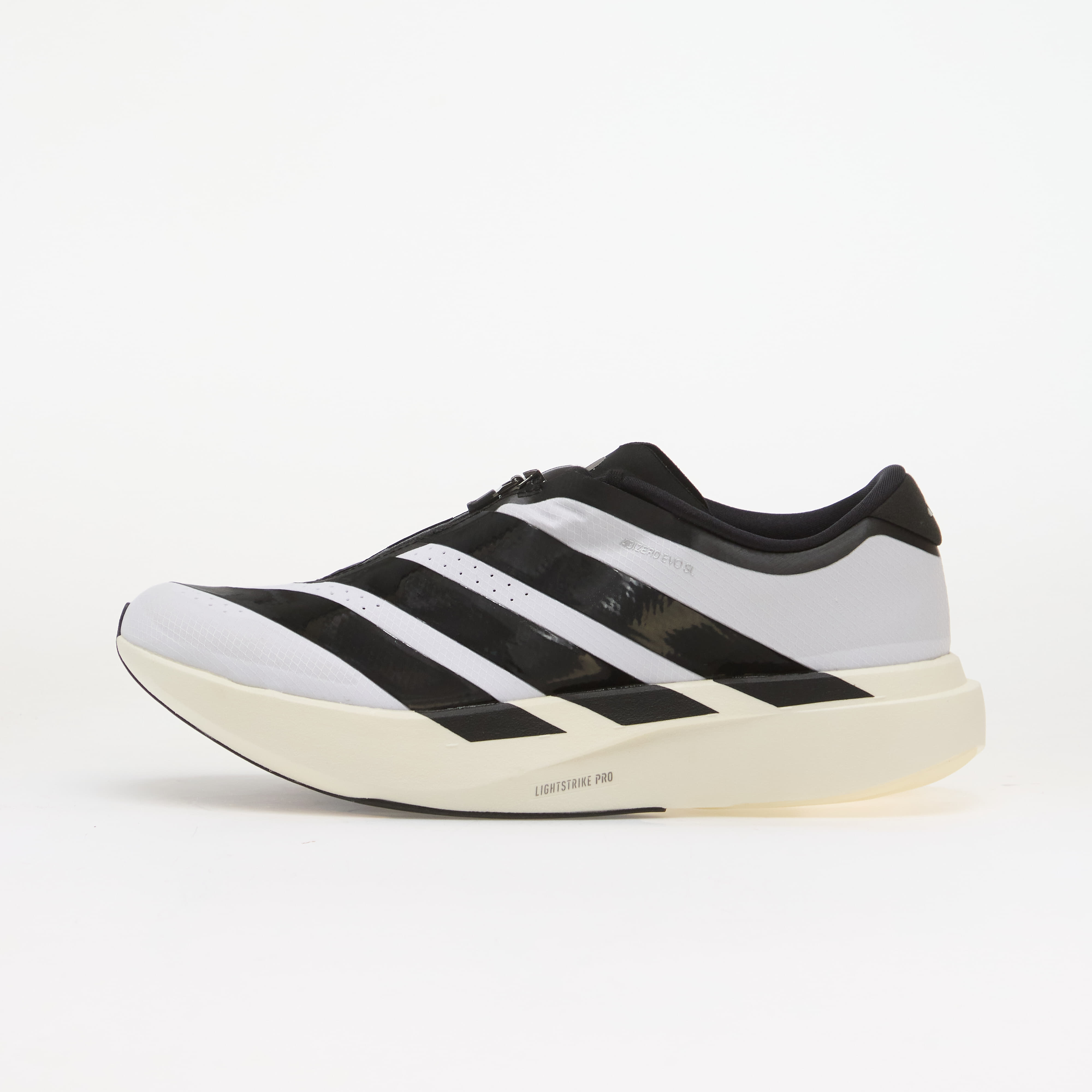 Сникърси adidas ADIZERO EVO SL Zip LIGHTSTRIKEPRO Running Ftwr White/ Core Black/ Silver Met. EUR 46