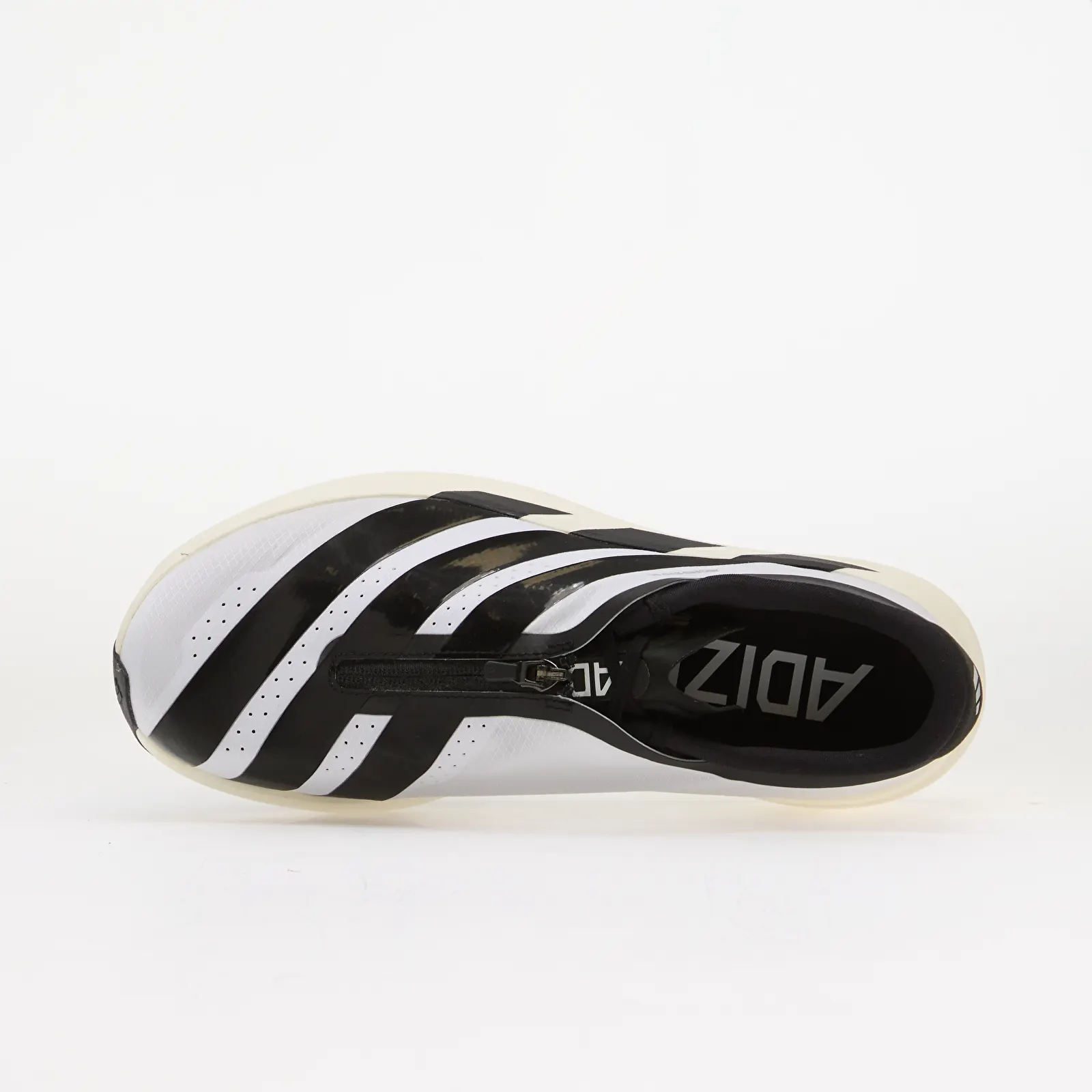 Herenschoenen adidas ADIZERO EVO SL Zip LIGHTSTRIKEPRO Running Ftwr White/ Core Black/ Silver Met.