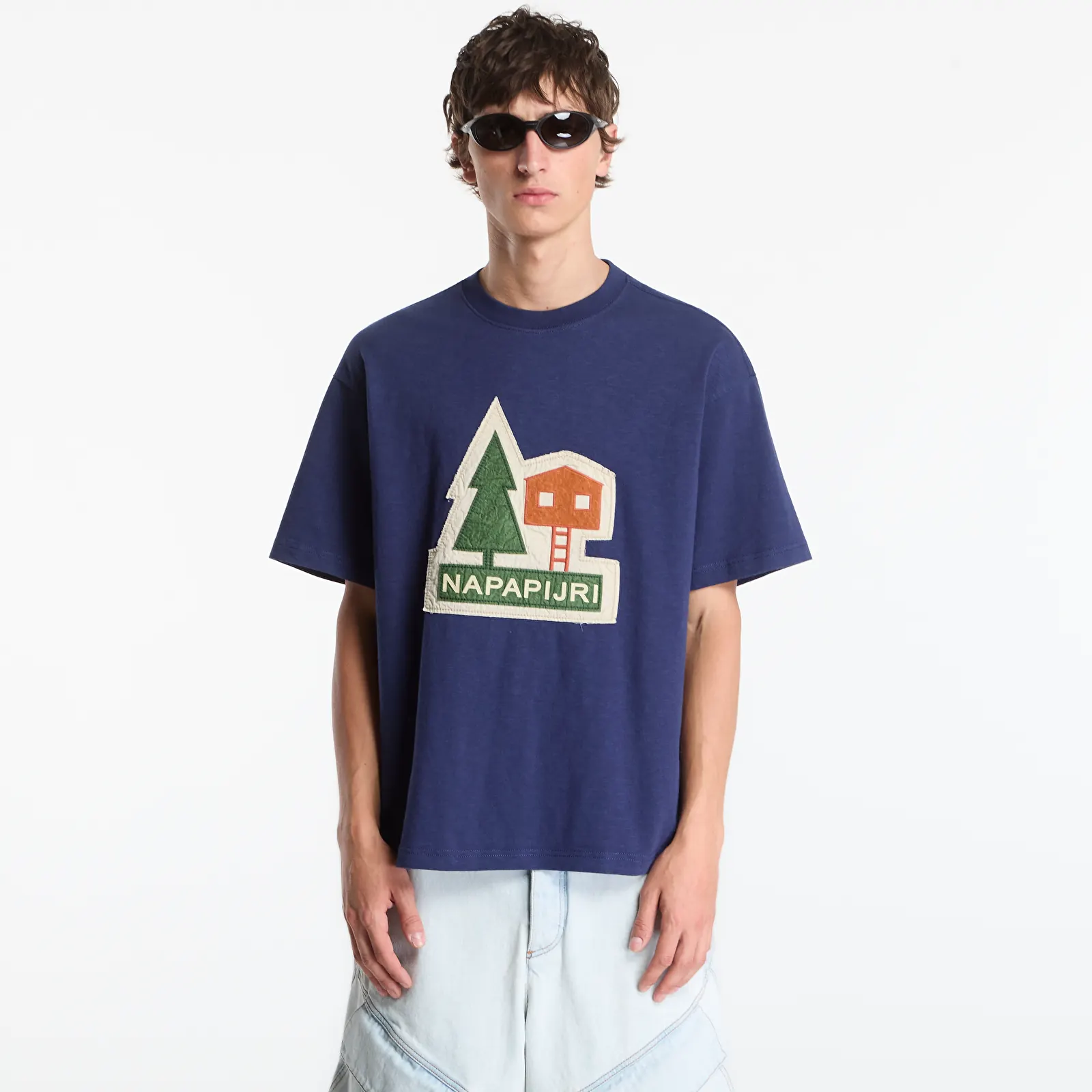 T-krekli Napapijri S-Trahus T-Shirt Naval Academy