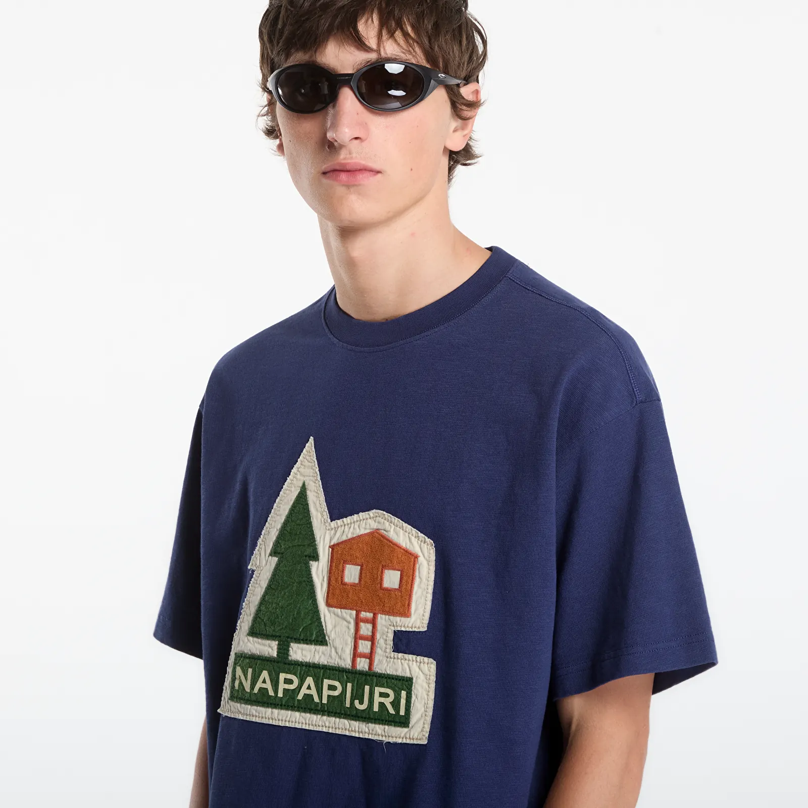 T-krekli Napapijri S-Trahus T-Shirt Naval Academy