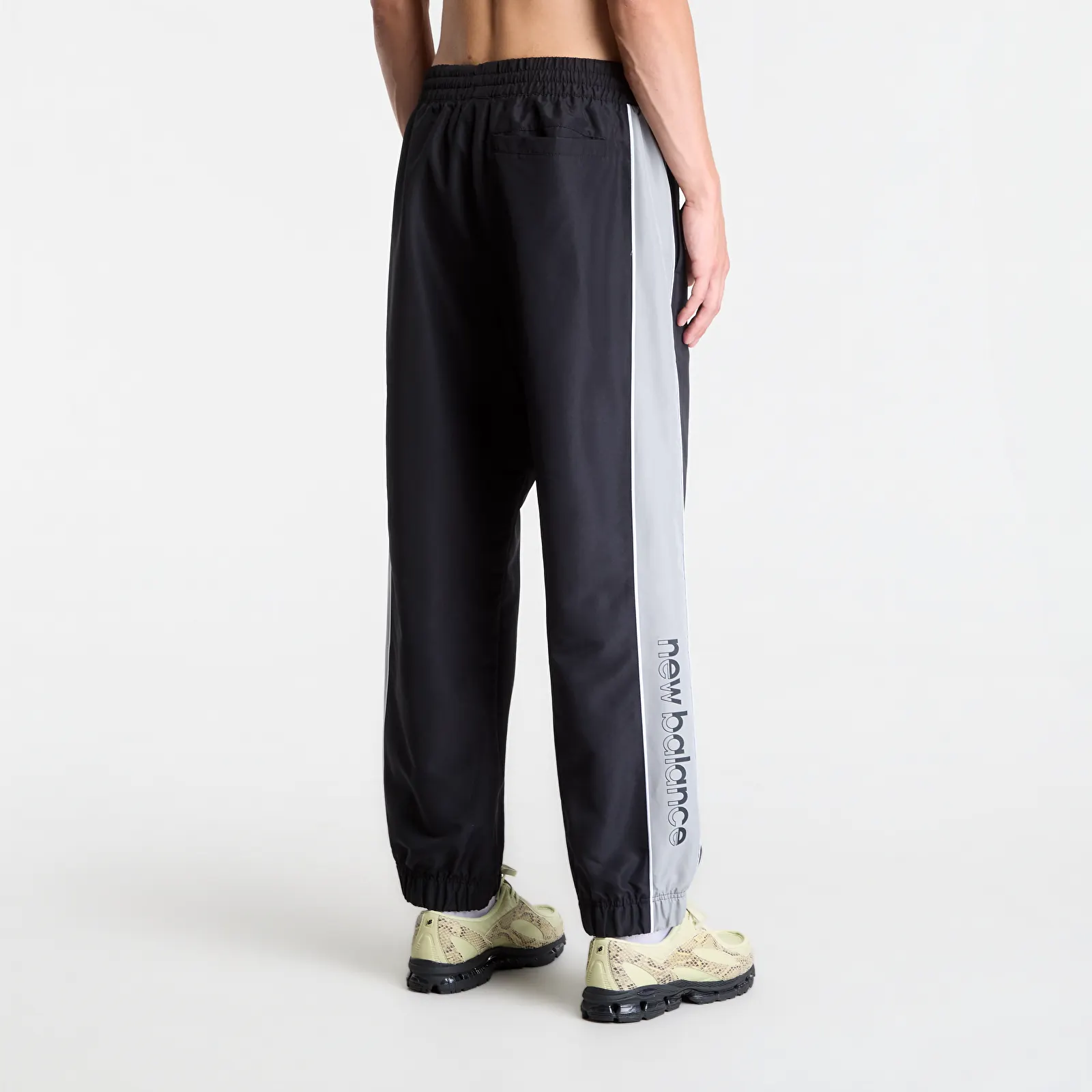 Pants New Balance Trackside Woven Pant Black/ Slate Grey