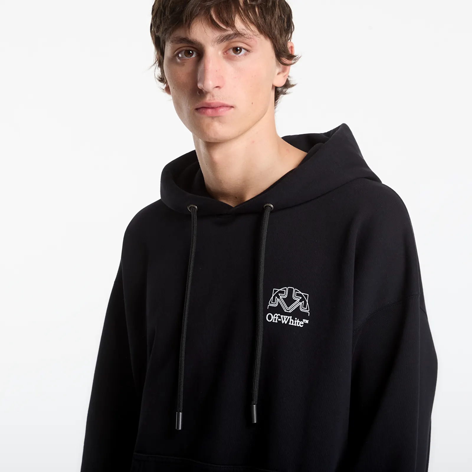 Hoodies and sweatshirts  Off-White Offline Half Arrow Skate Hoodie UNISEX Black