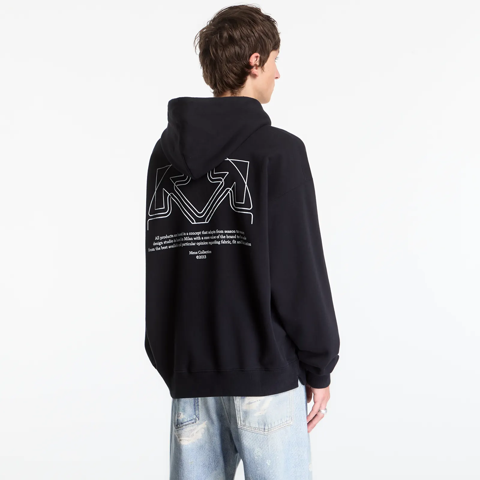 Hoodies and sweatshirts  Off-White Offline Half Arrow Skate Hoodie UNISEX Black