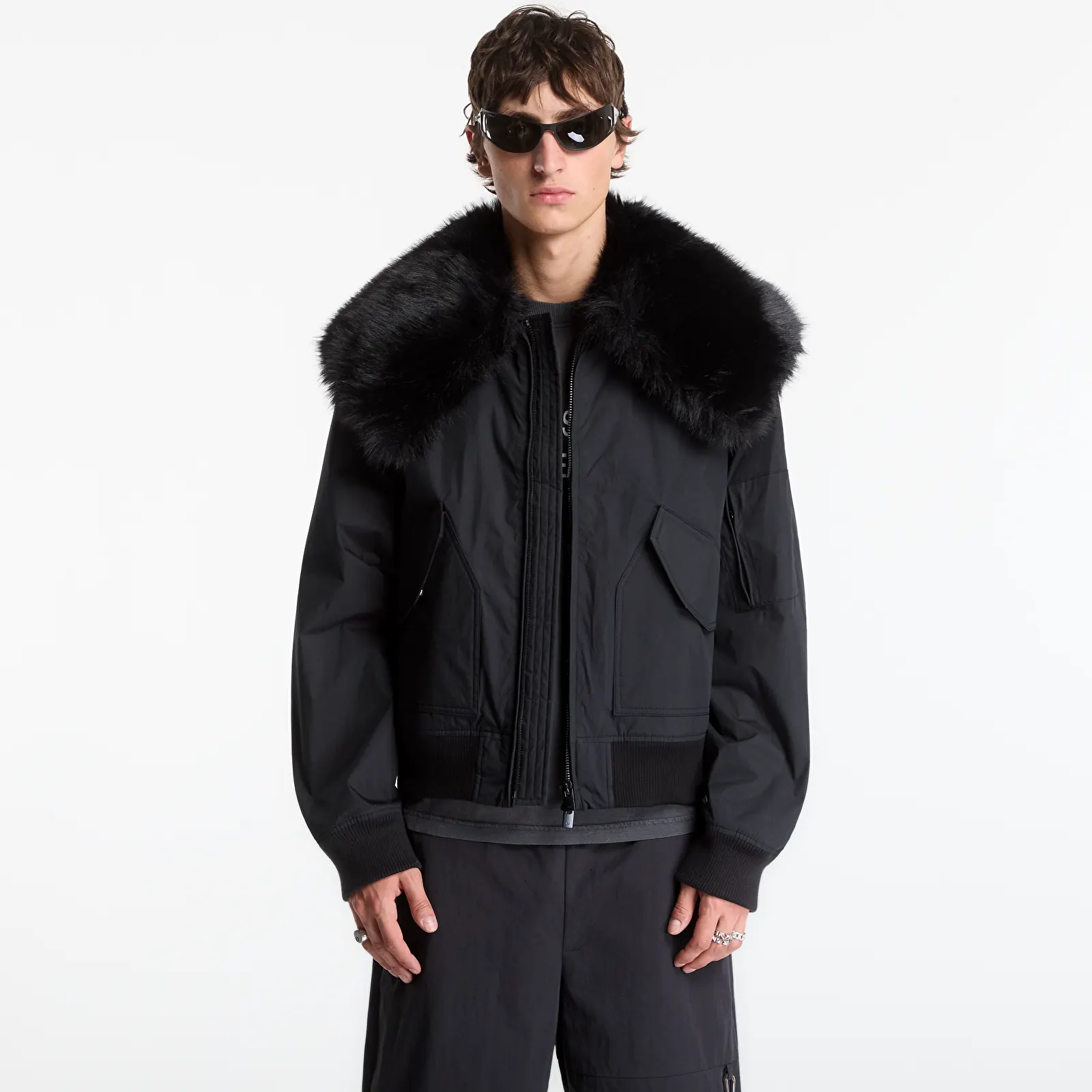 Bomber Jackets Heliot Emil Sibilant Bomber UNISEX Black