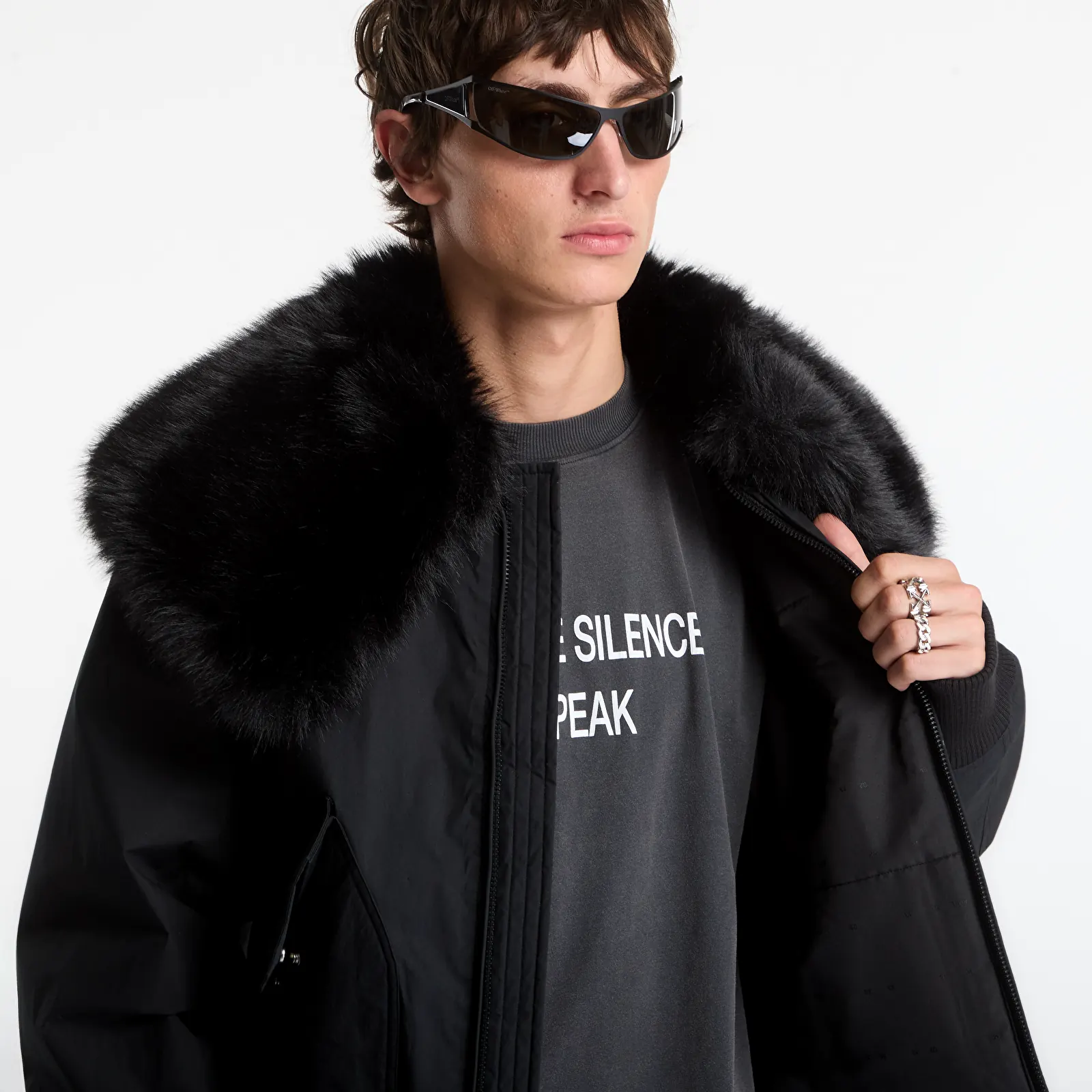 Bomber Jackets Heliot Emil Sibilant Bomber UNISEX Black