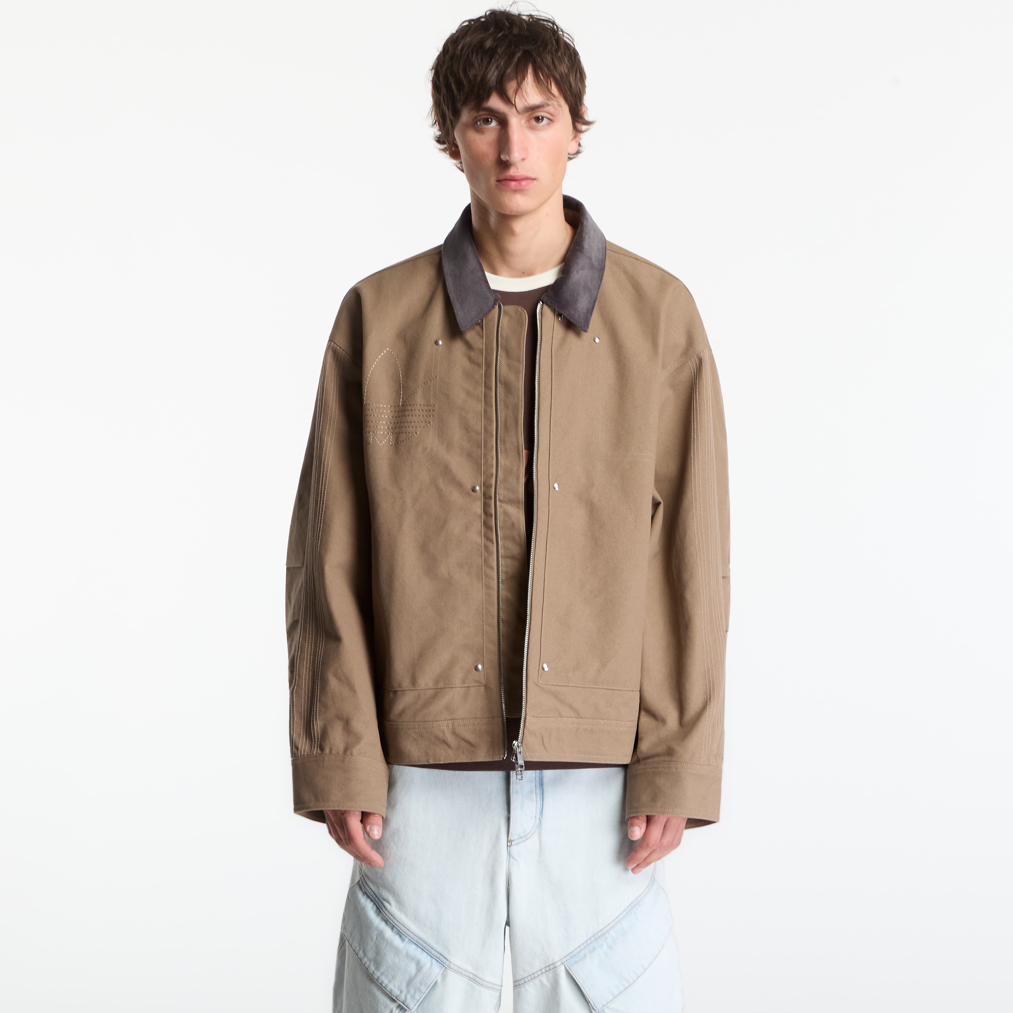 Яке adidas Premium Essentials Bomber Jacket Khaki Six XXL