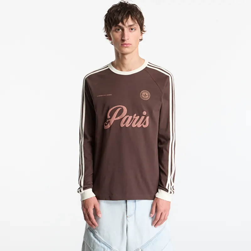 Tričko adidas Paris Jersey Tee Brown