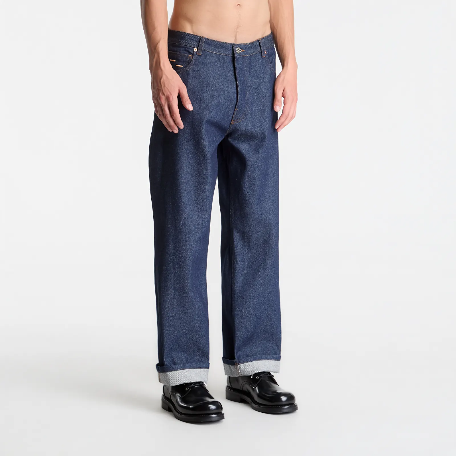 Pantalones de hombre Filling Pieces Denim Pants Raw Indigo