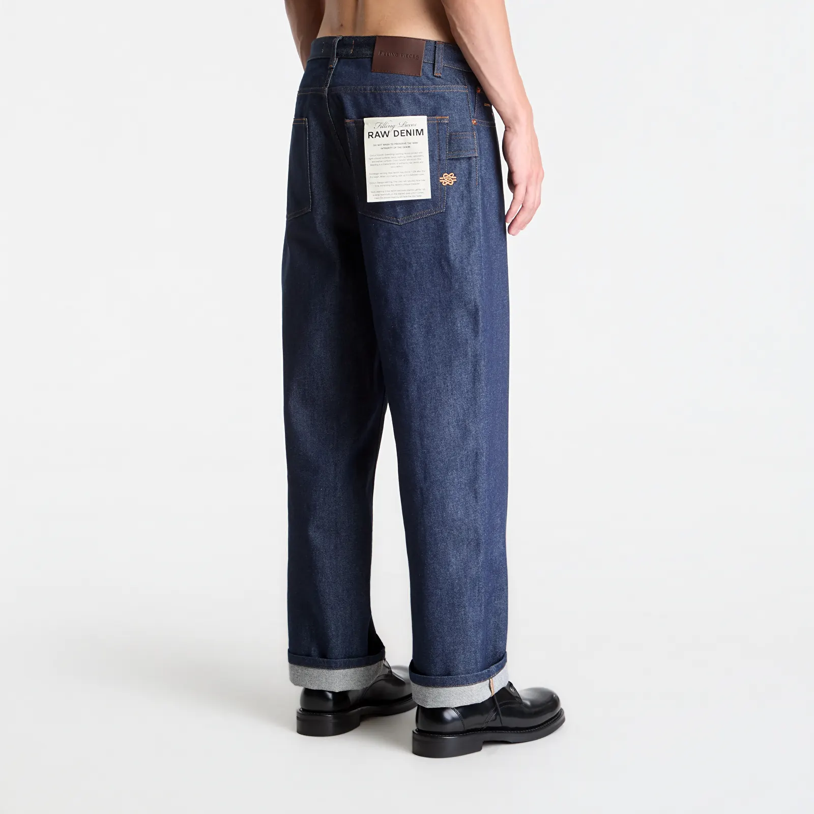 Pantalones de hombre Filling Pieces Denim Pants Raw Indigo