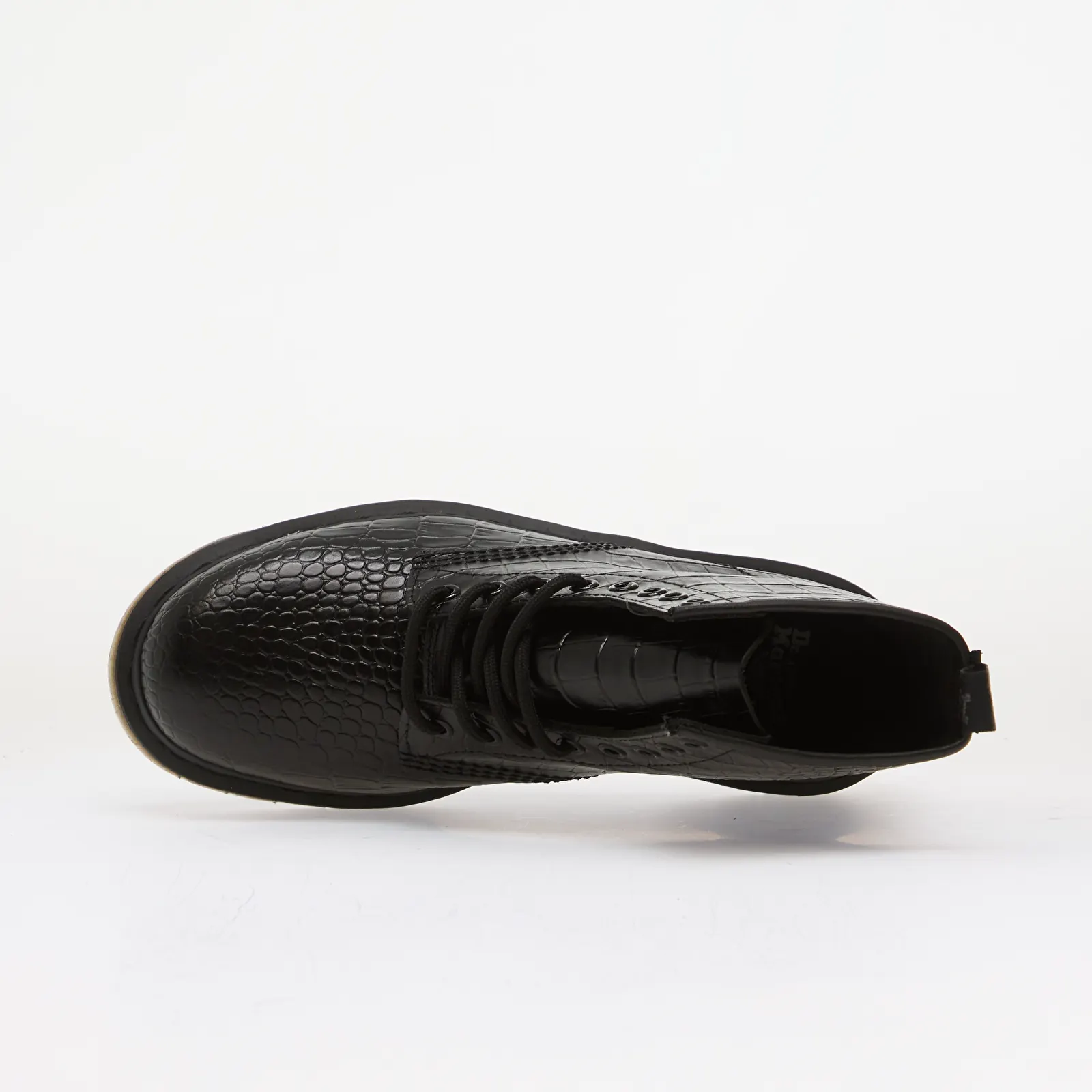 Încălțăminte și sneakerși pentru femei Dr. Martens 1460 Croco Black