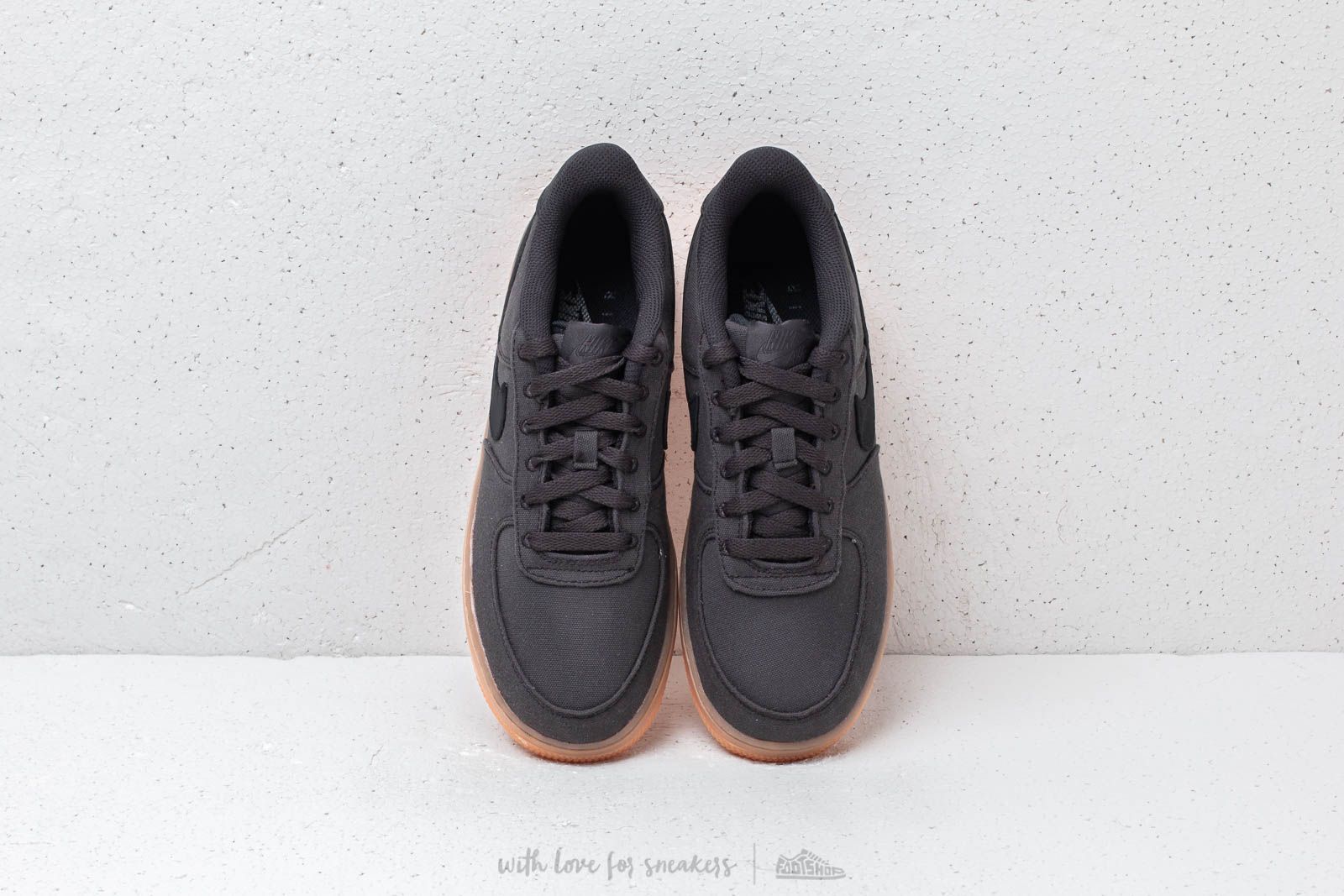Women's shoes Nike Air Force 1 LV8 Style (GS) Black/ Black-Gum Med Brown