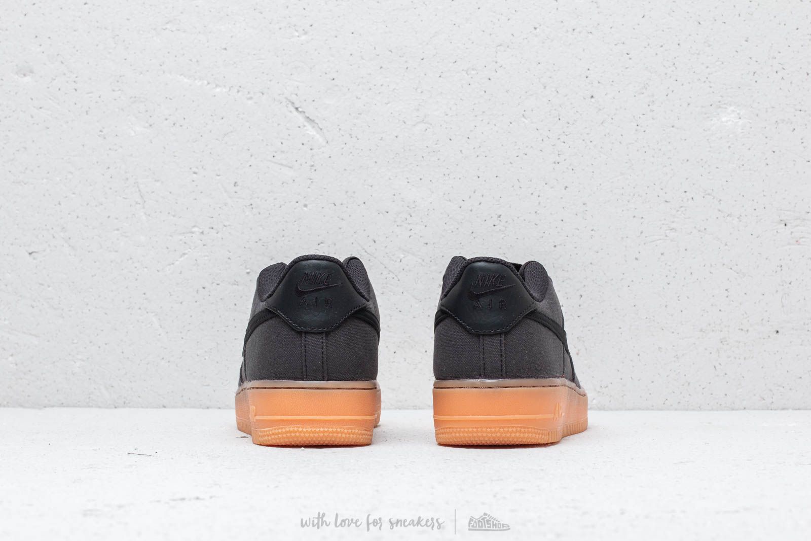 Women's shoes Nike Air Force 1 LV8 Style (GS) Black/ Black-Gum Med Brown