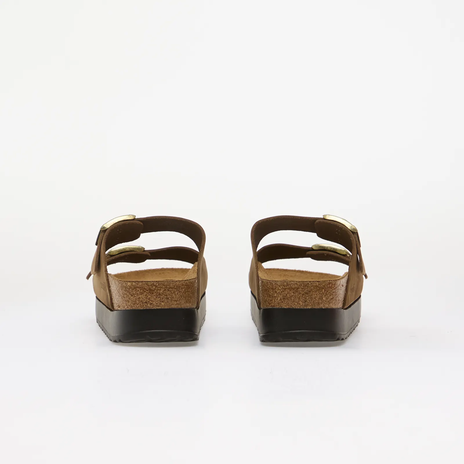 Dámské tenisky a boty Birkenstock Arizona Flex Platform LENB Dark Tea