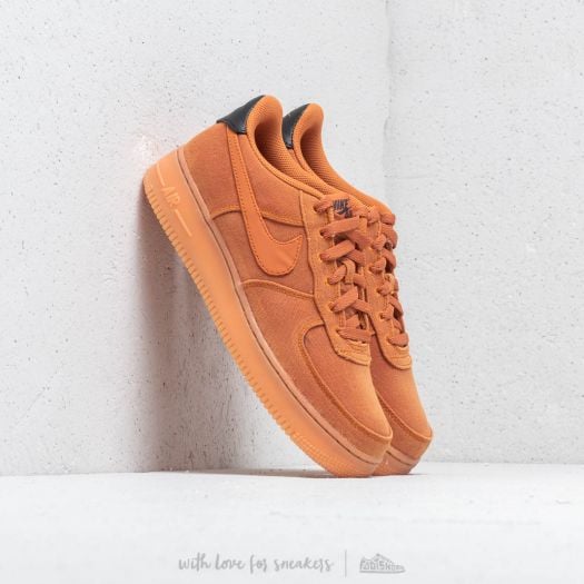 Damske tenisky a boty Nike Air Force 1 LV8 Style GS Monarch Monarch Gum Med Brown Footshop