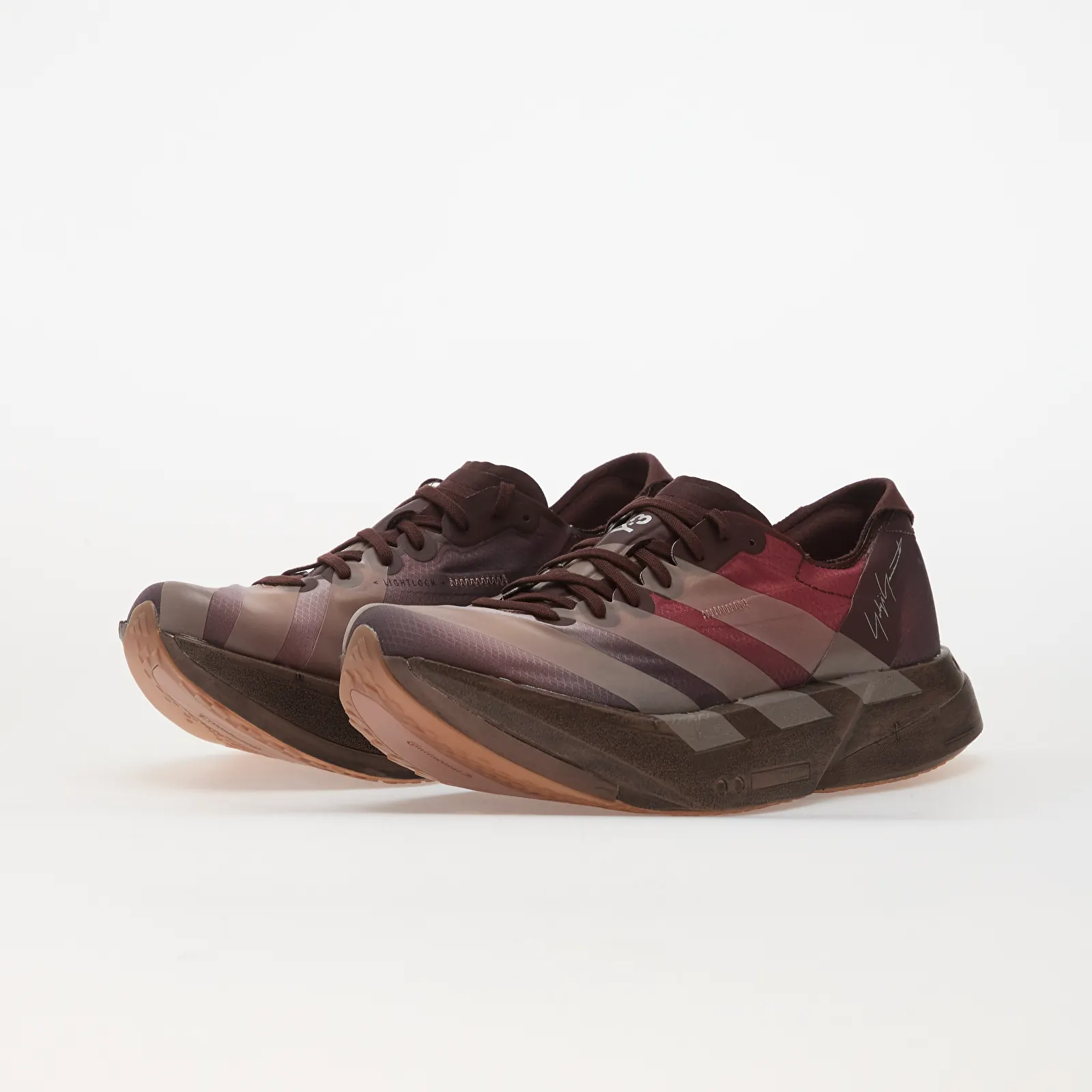Pánske tenisky a topánky Y-3 Adios Pro 4 Night Red/ Warm Clay/ Active Maroon