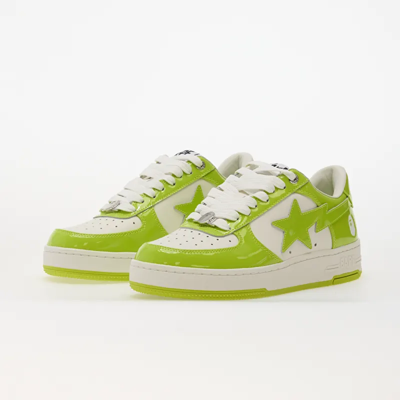 スニーカー A BATHING APE 2008 BAPESTA PATENT GREEN A Bathing Ape Bape Sta 1 Green | Footshop