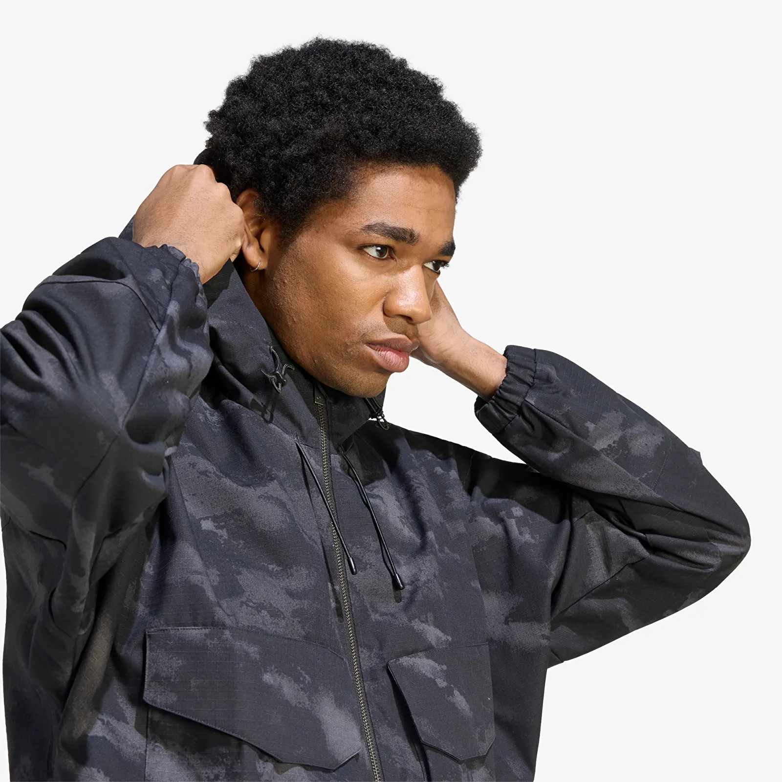 Chaquetas Coach adidas Camo Jacket Black