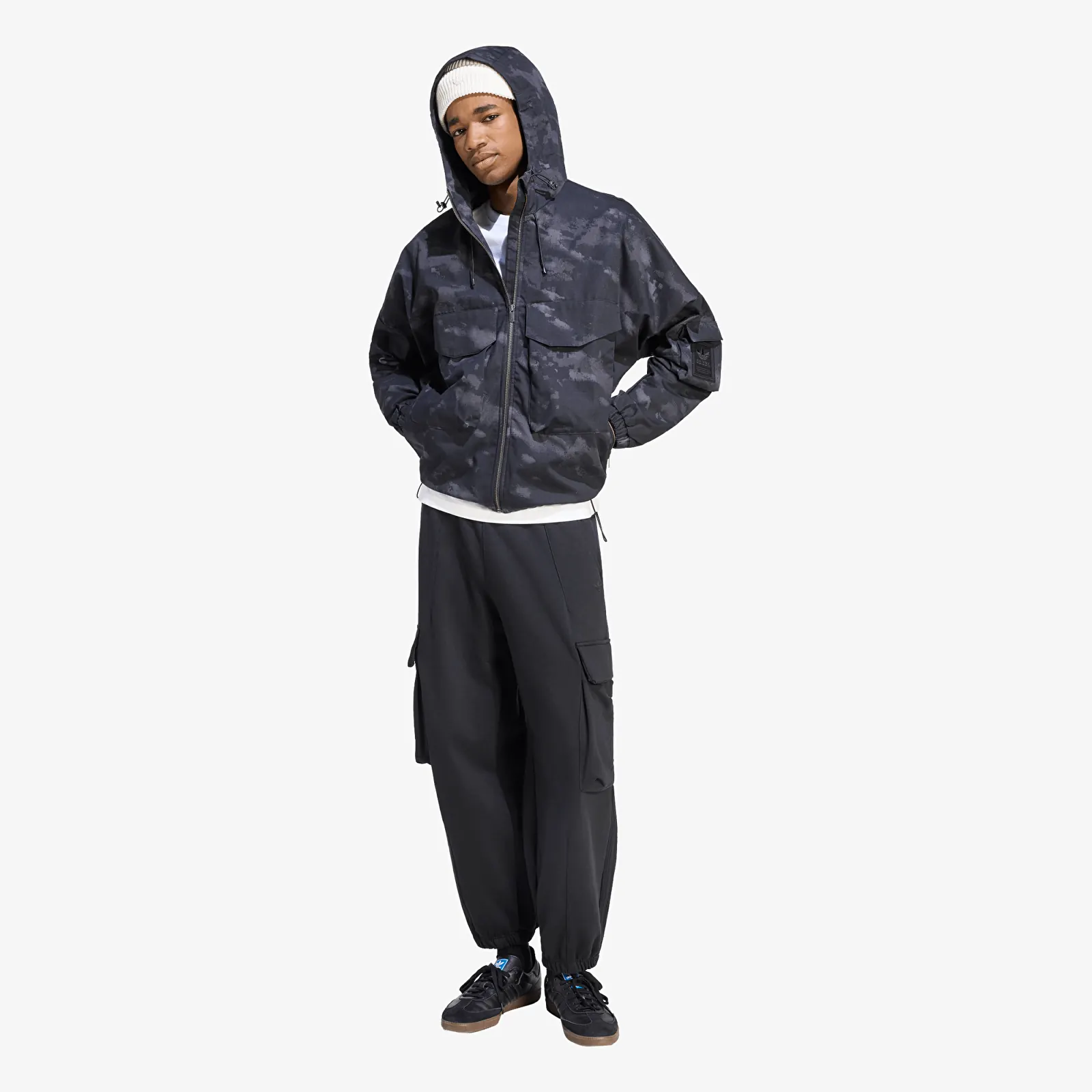 Chaquetas Coach adidas Camo Jacket Black