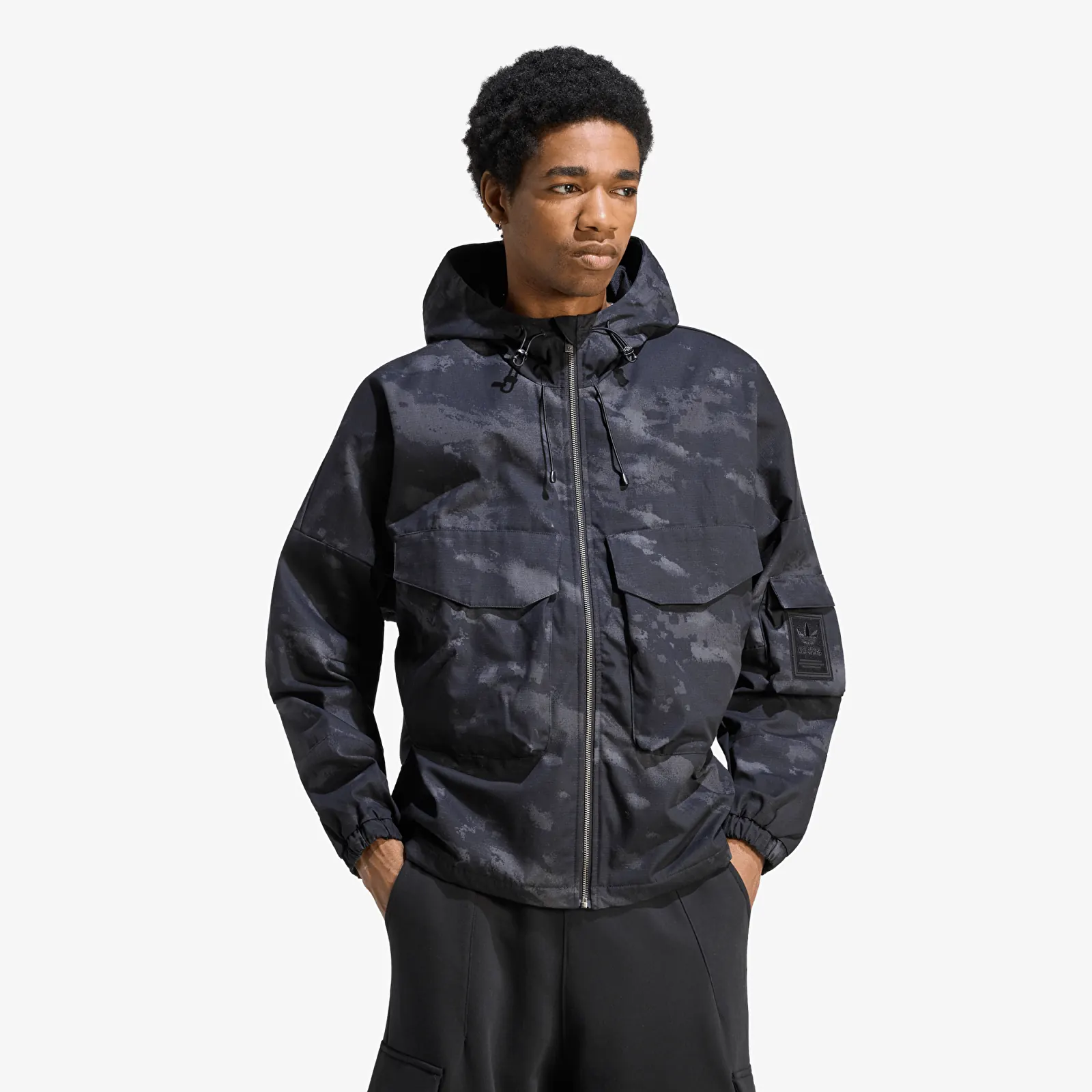 Chaquetas Coach adidas Camo Jacket Black