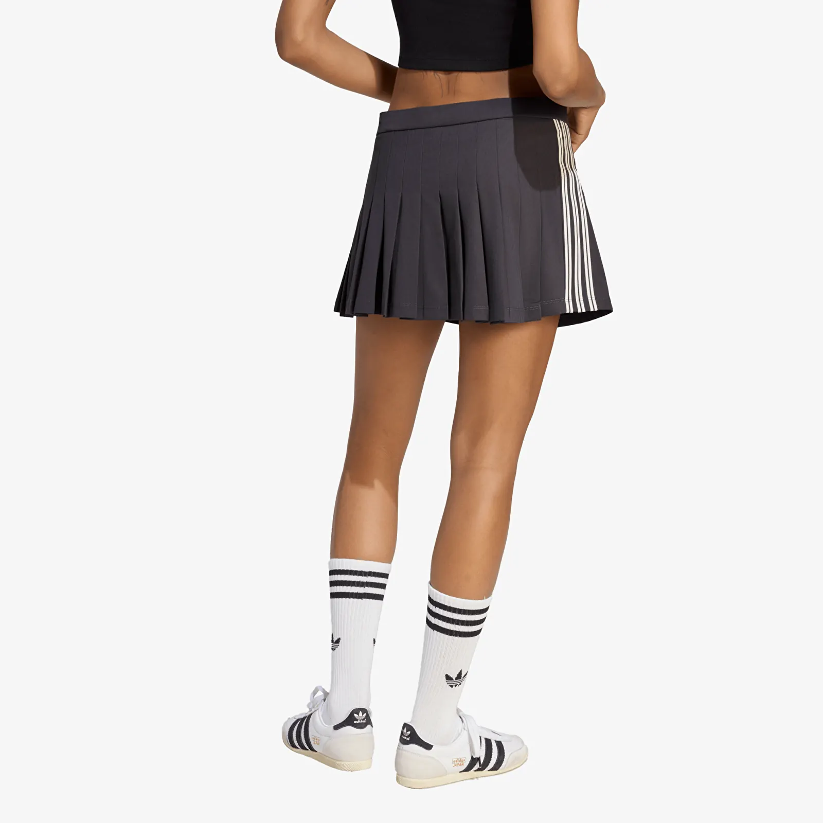 Röcke adidas Pleated Skirt Utility Black/ Cloud White