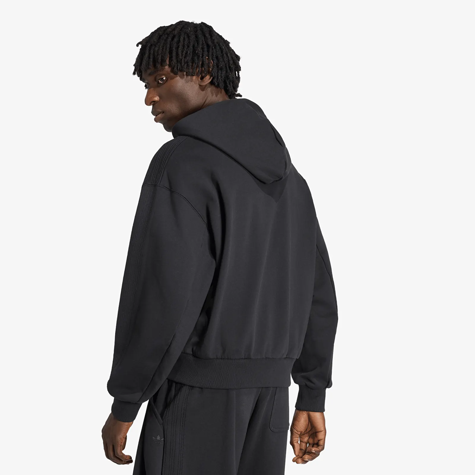 Hoodies and sweatshirts  adidas Premium Essentials Cropped Full Zip Black