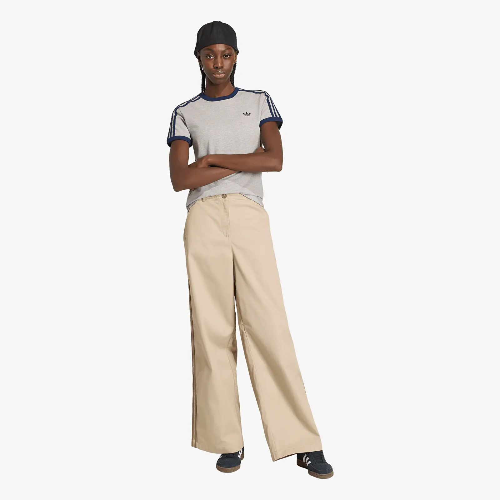 Брюки adidas Tailored Pants Khaki Three/ Khaki Six/ Cream White