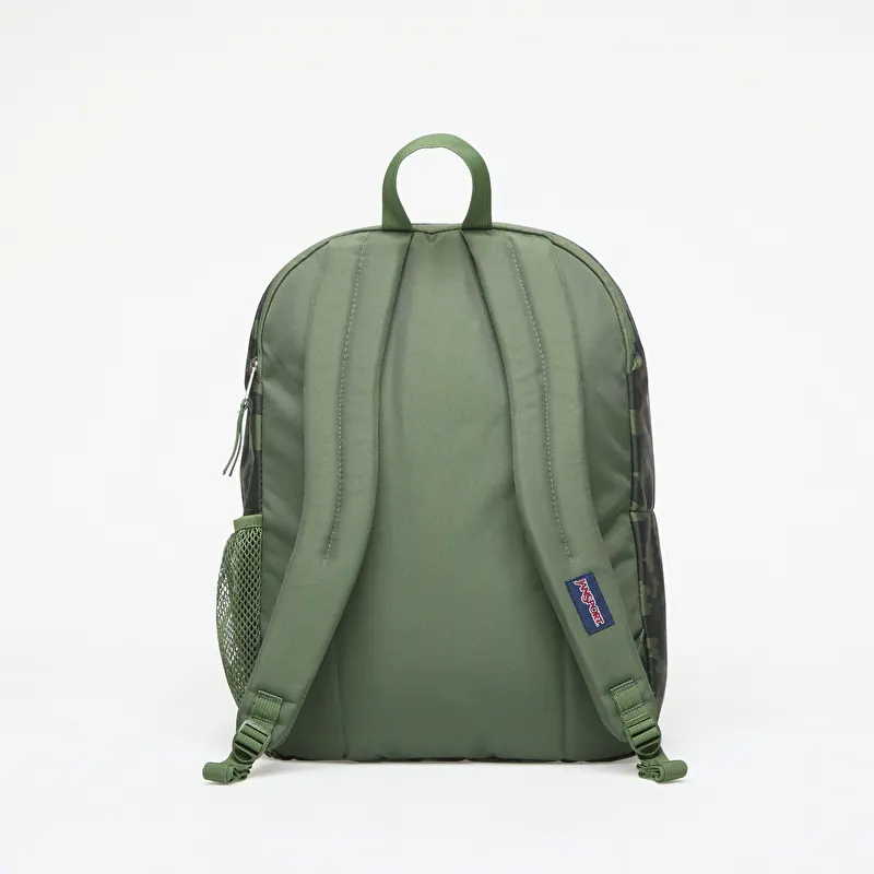 green jansport backpacks Right Pack Backpack The SuperBreak Plus is a fresh take on the classic SuperBreak pack with an internal laptop sleeve and side water bottle pocket Jansport Big Student 34l Backpack