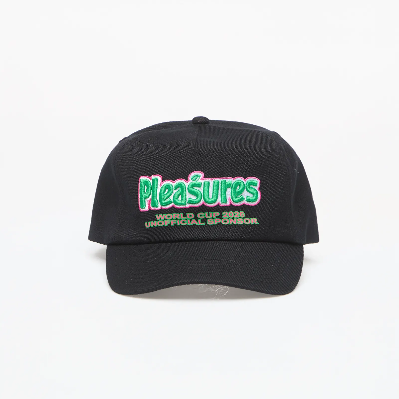 Šiltovky PLEASURES Sponsor 5 Panel Snapback Black