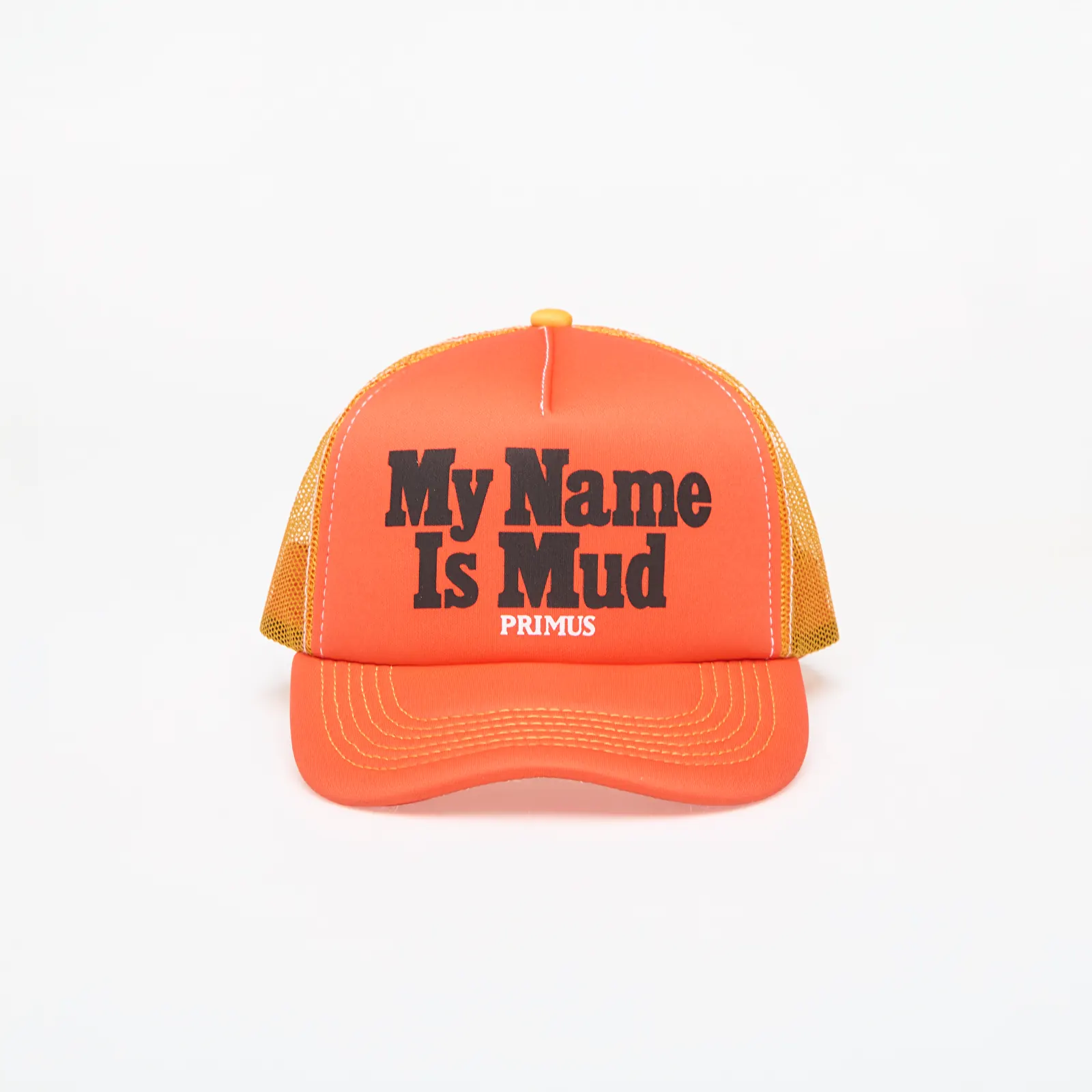 Kšiltovky PLEASURES Mud Trucker Orange