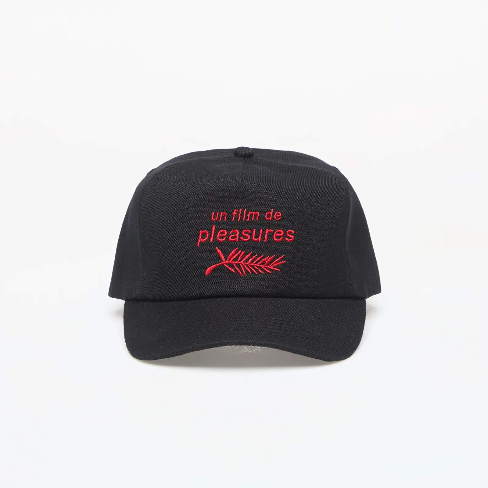 Czapki z daszkiem PLEASURES Film Snapback Black