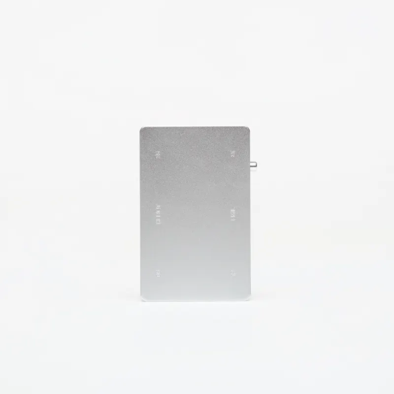 Heliot Emil Aluminium Card Holder Silver