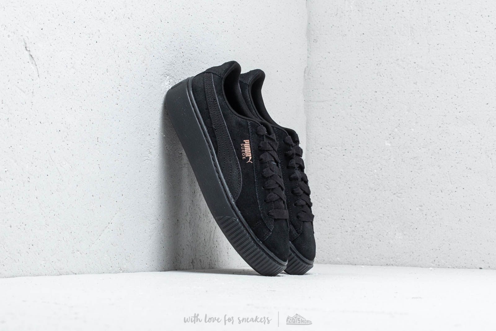 Women s shoes Puma Suede Platform Artica Wn s Puma Black Puma Black Footshop