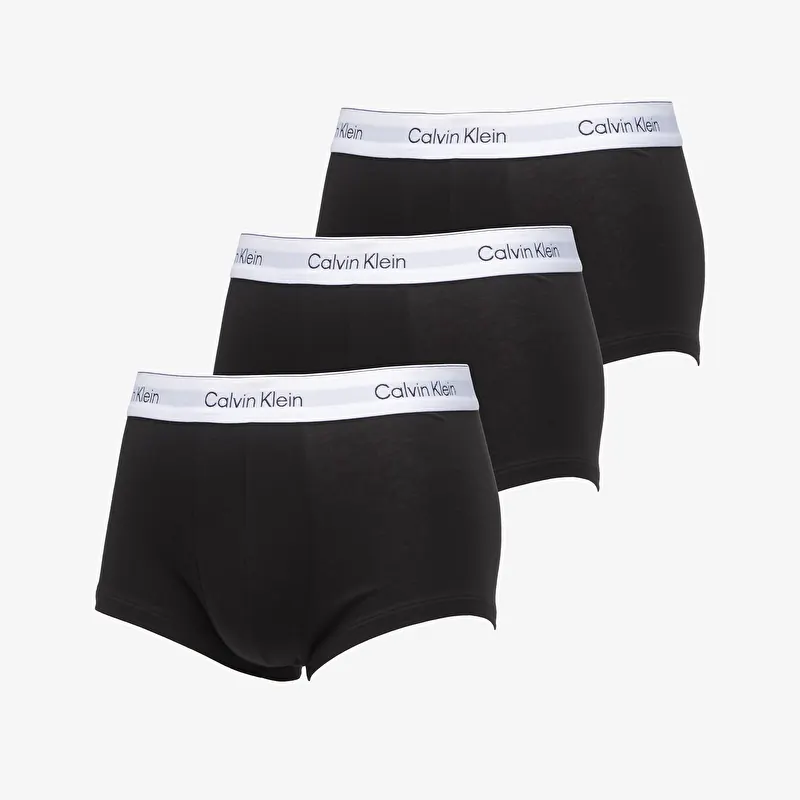 Calvin Klein Low Rise Trunk 3-Pack Black