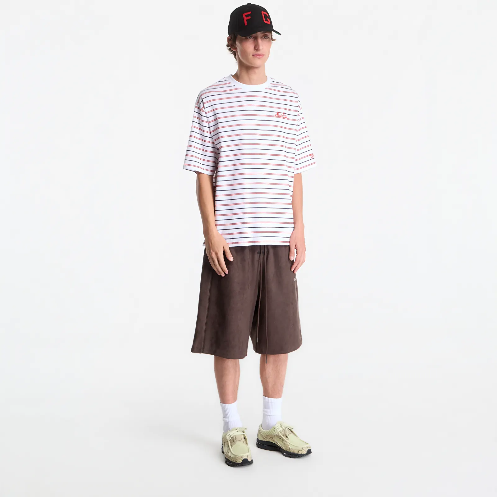 T-shirts New Era Stripe OS Tee UNISEX White