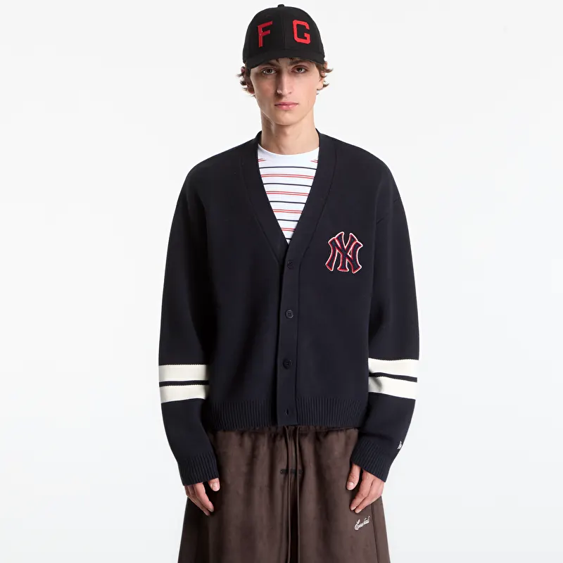 New Era MLB Knit Cardigan New York Yankees UNISEX Navy