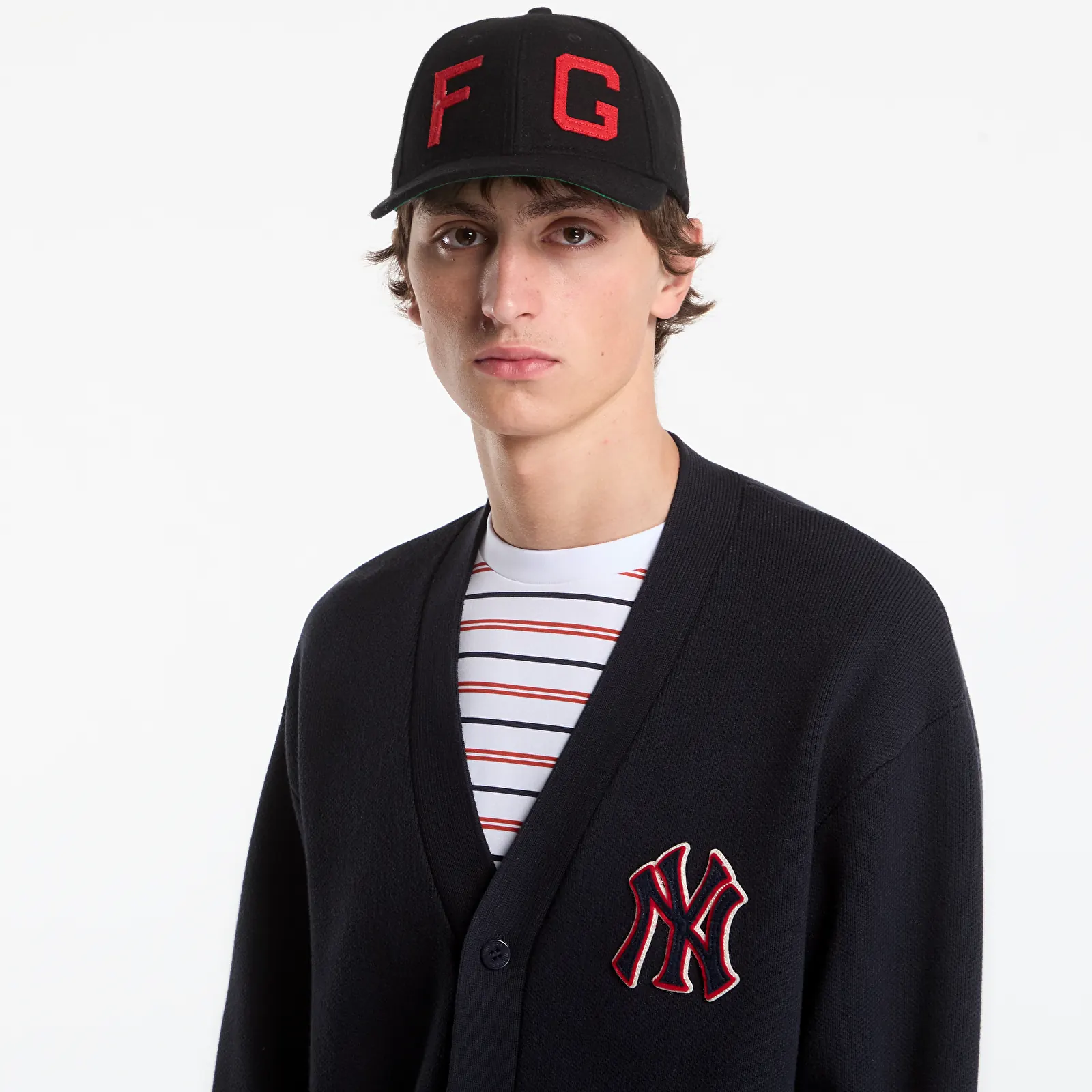 Cardigans New Era MLB Knit Cardigan New York Yankees UNISEX Navy