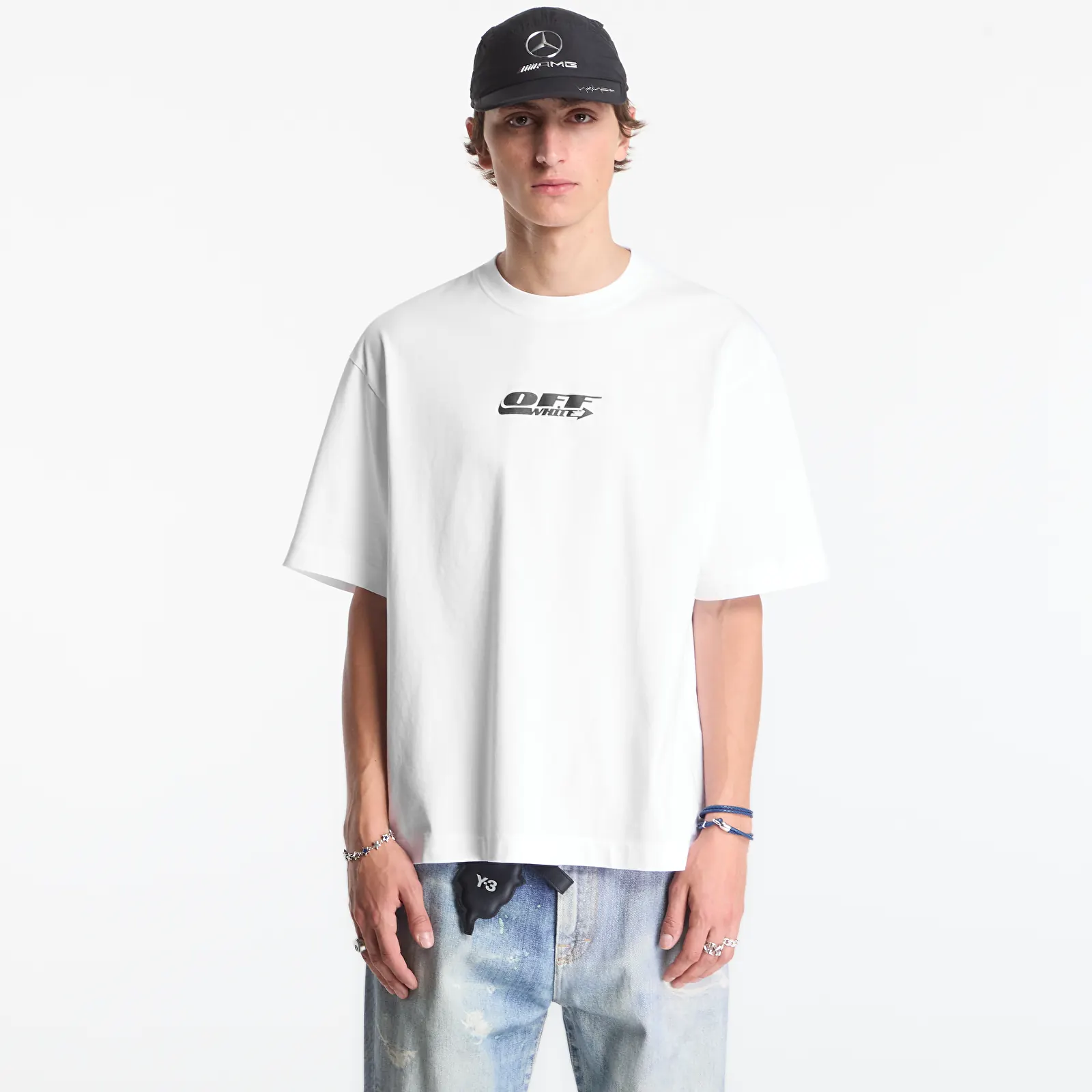 T-Shirts Off-White Off Adv Skate S/S Tee UNISEX White