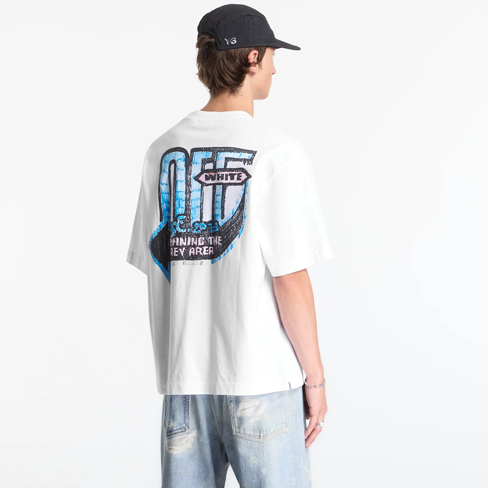 T-Shirts Off-White Off Adv Skate S/S Tee UNISEX White
