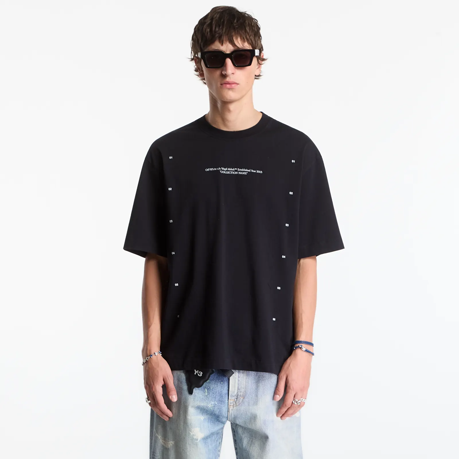Pólók Off-White Chakra Arrow Skate S/S Tee UNISEX Black