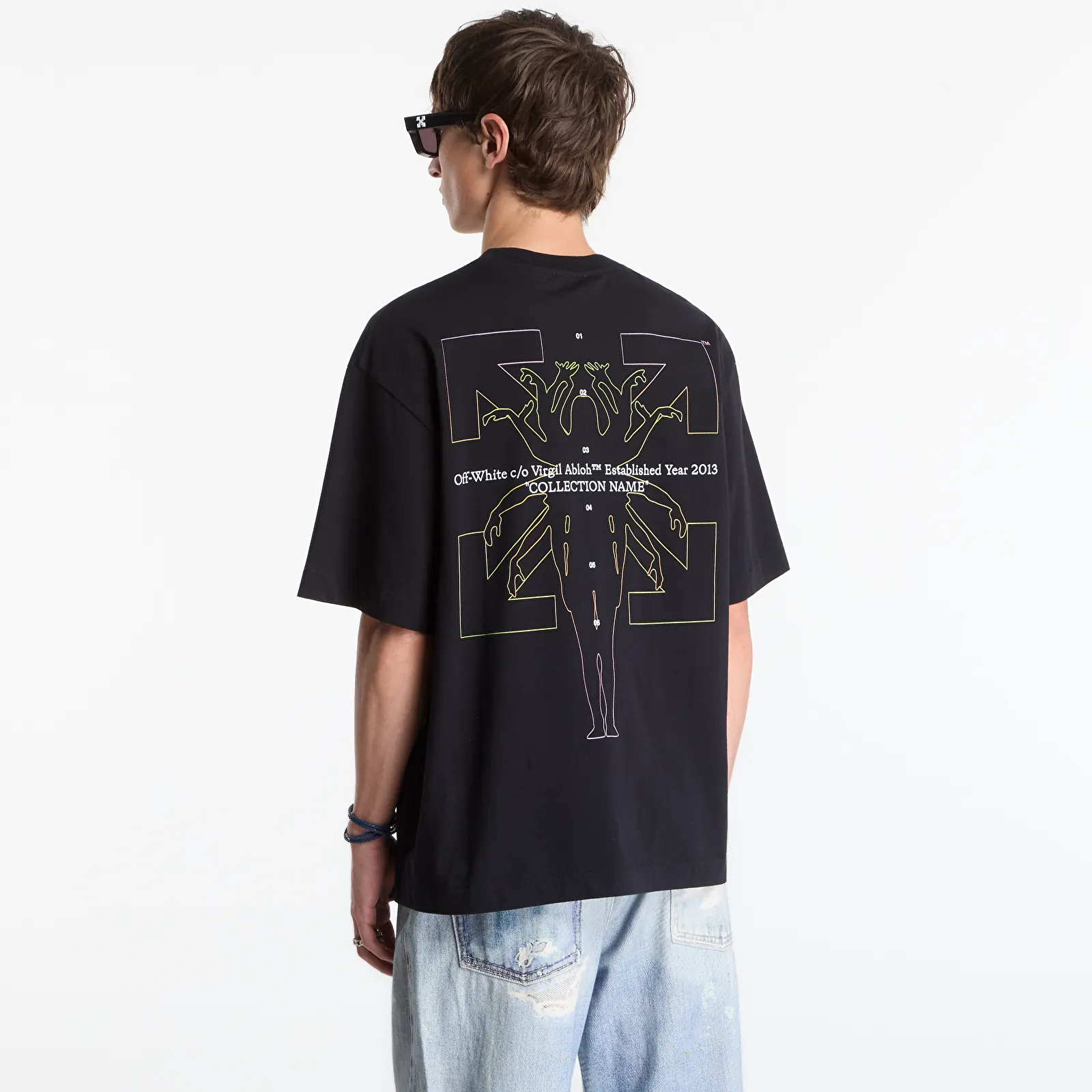 Pólók Off-White Chakra Arrow Skate S/S Tee UNISEX Black