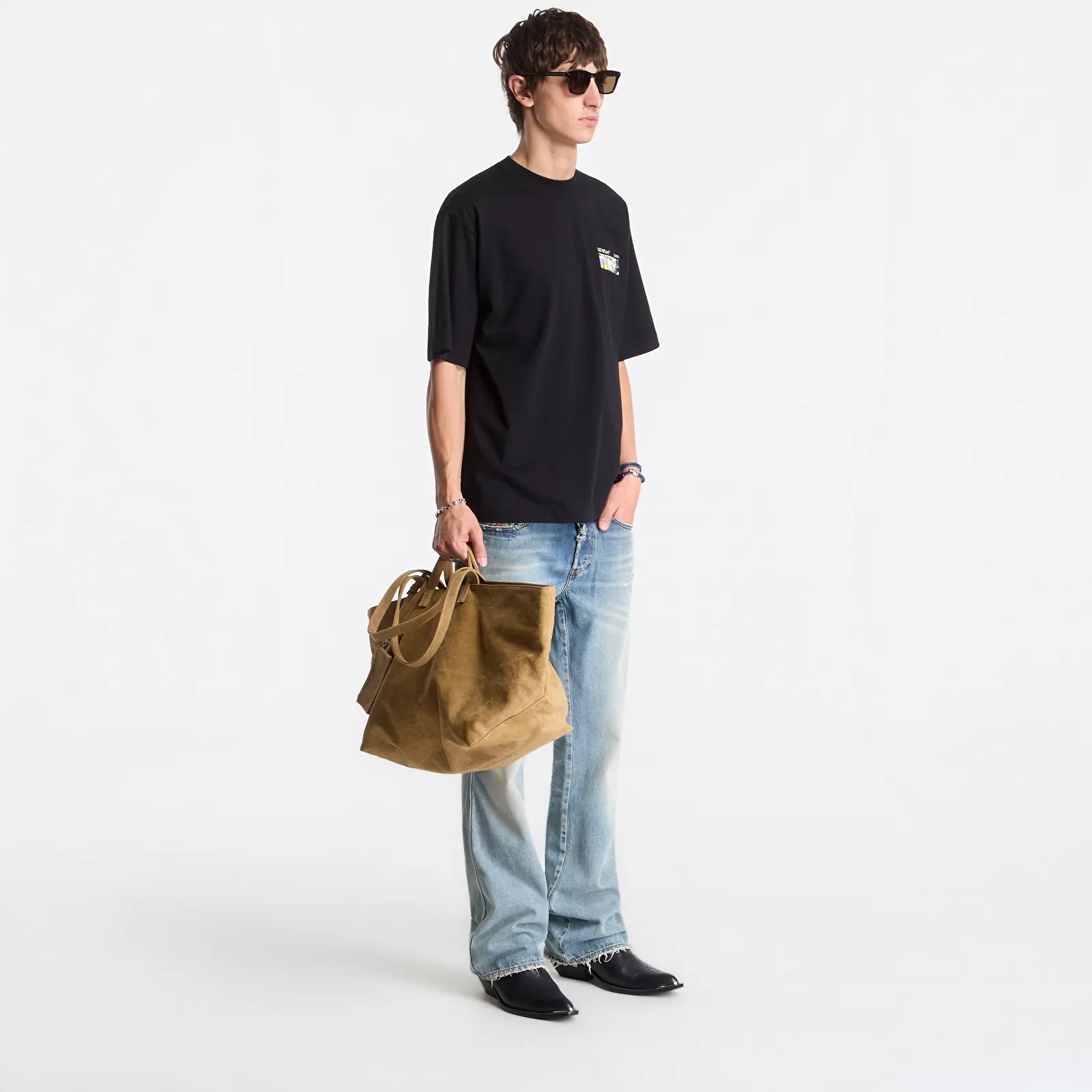 T-shirts Off-White Industrial Arrow Skate S/S Tee UNISEX Black