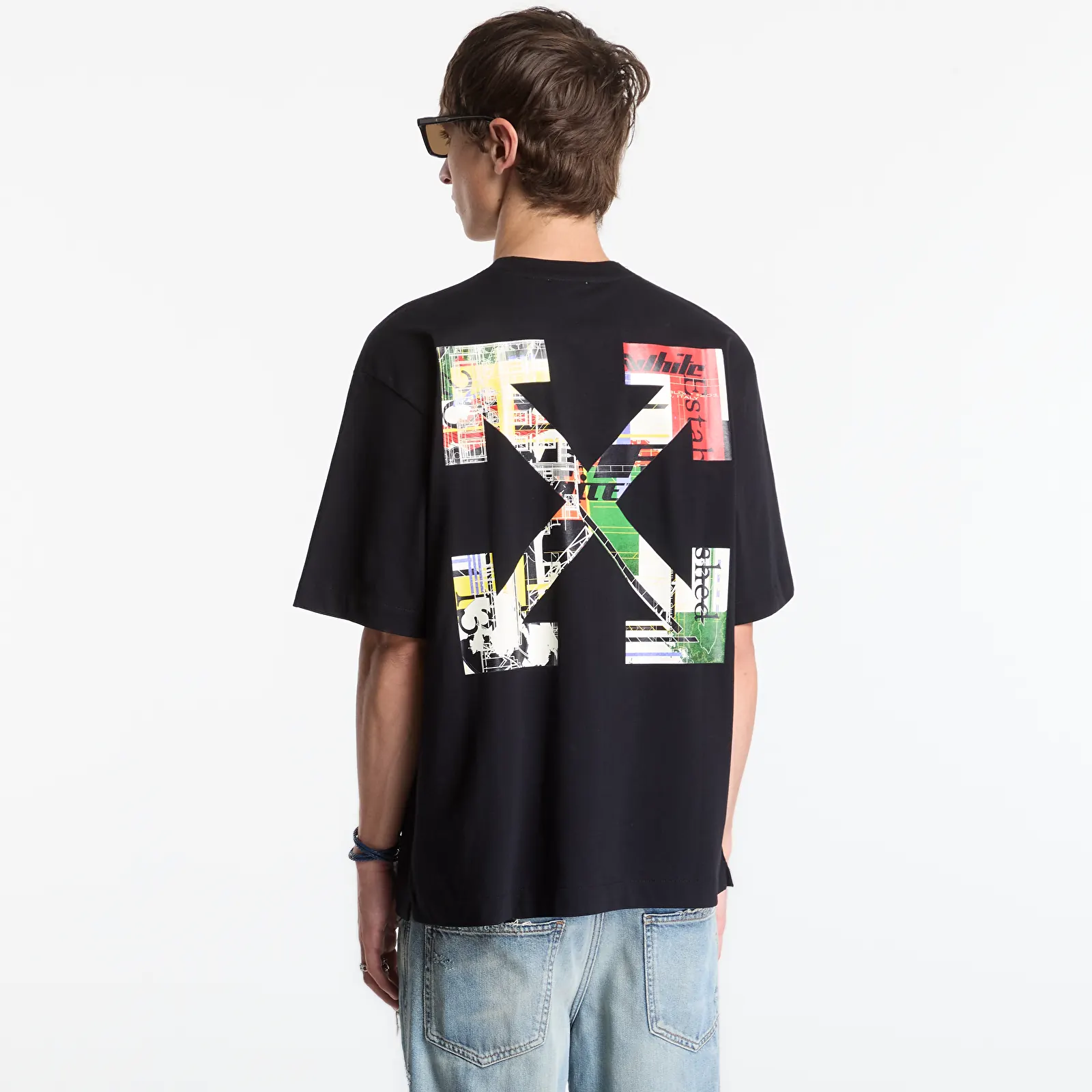 T-shirts Off-White Industrial Arrow Skate S/S Tee UNISEX Black