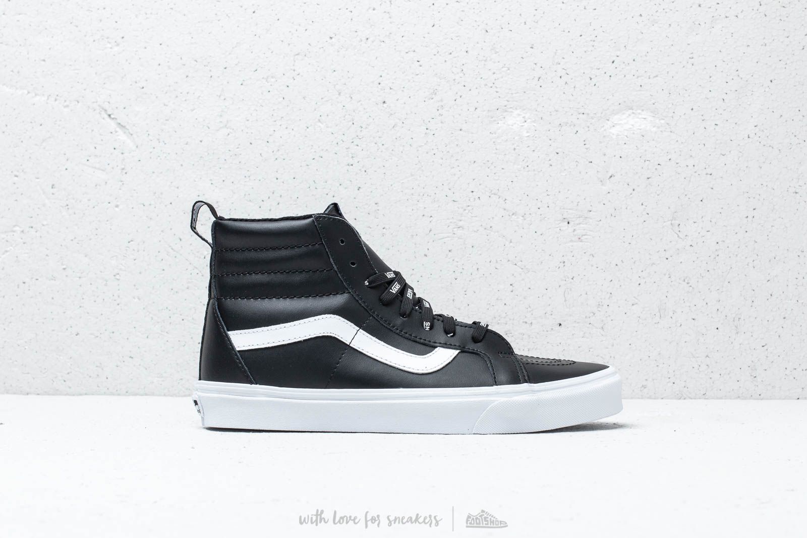 Vans off the wall leather best sale
