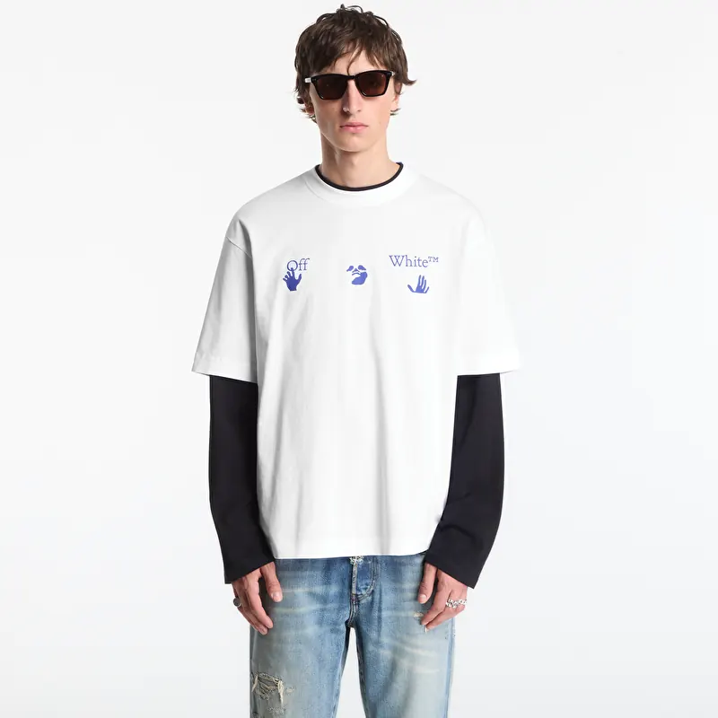 Off-White Bacco Arrow Skate S/S Tee UNISEX White