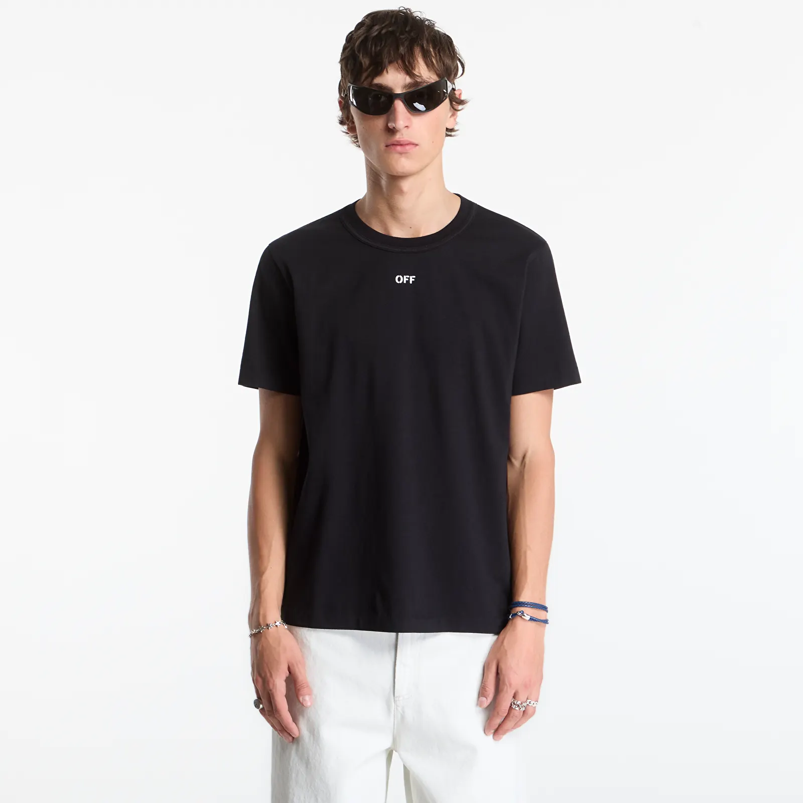 Koszulki Off-White Industrial Half Arrow Regular S/S Tee UNISEX Black